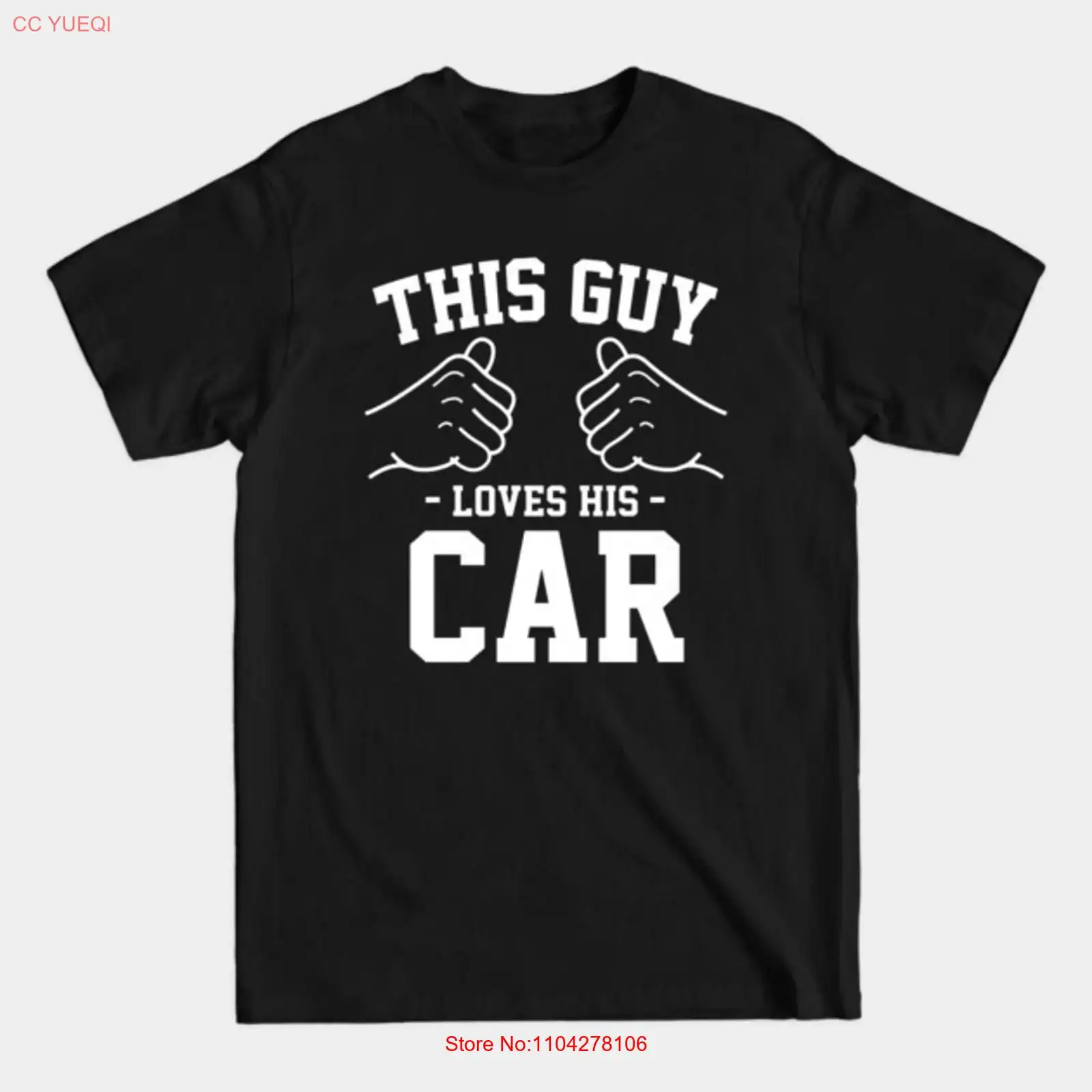 Street Fashion For Short Guys - This Guy Loves His Car T