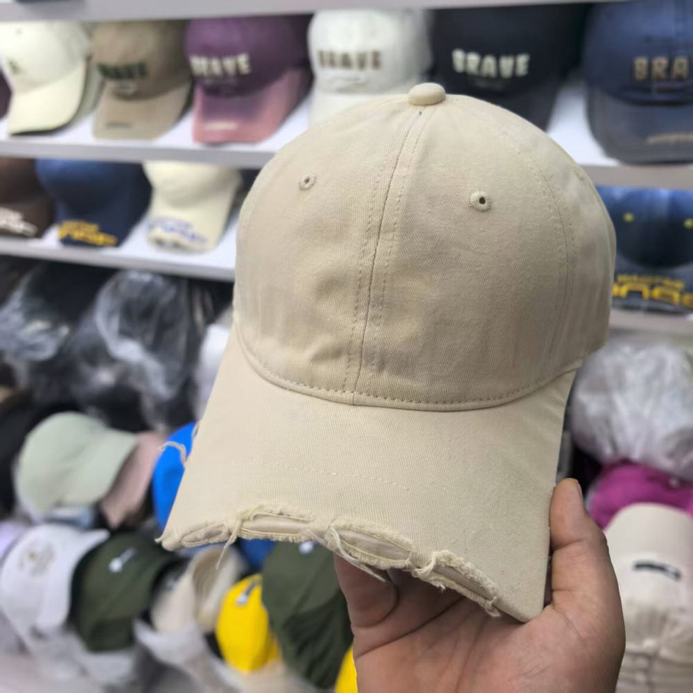 Unisex Broken Brim Baseball Ca - огляд і ціна Street Fashion Y2K