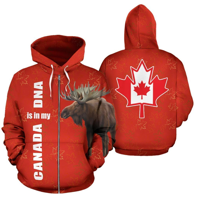 Canada Moose Hoodie Canada Is  - огляд і ціна Street Fashion Canada