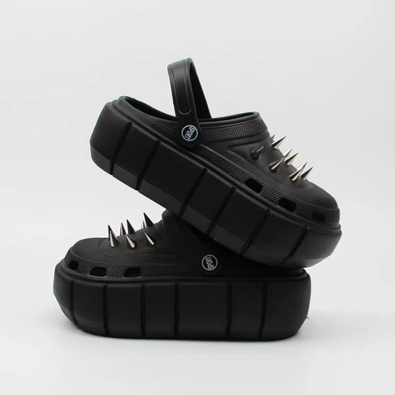 Y2K style Rivet Hole Shoes Wom - огляд і ціна Street Fashion Y2K