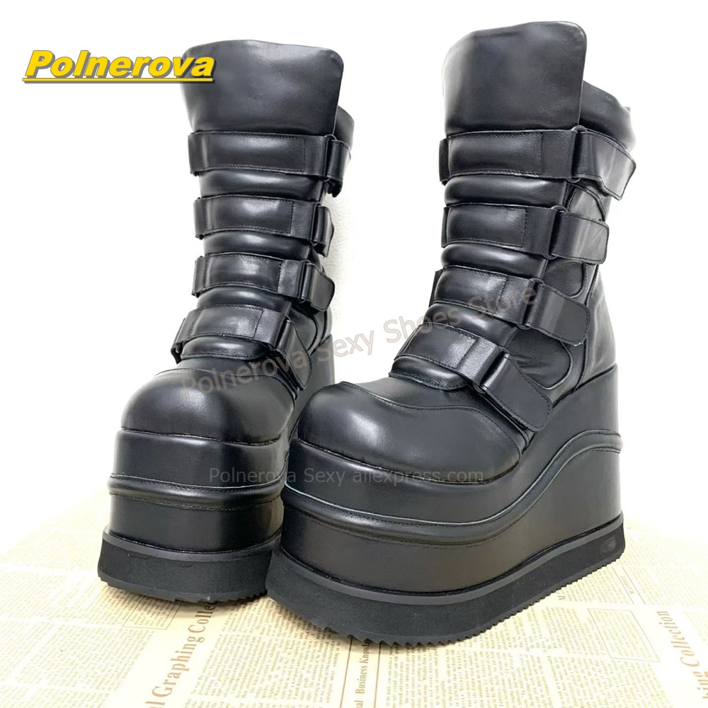Women Y2K Platform Wedge Ankle - огляд і ціна Street Fashion Y2K