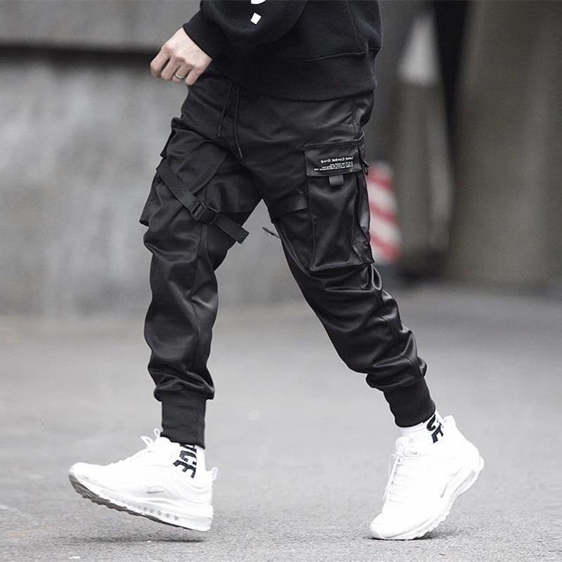 Ribbons Harem Joggers Men Carg - огляд і ціна Street Fashion Men 2025